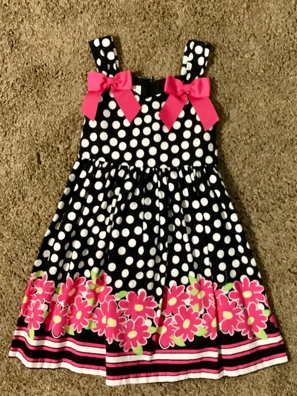 BONNIE JEAN GIRL 6X MULTICOLOR DRESS